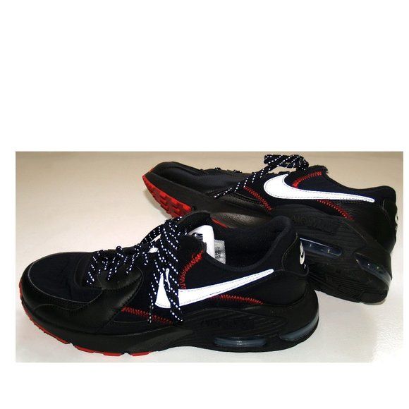 Nike Air Max Excee Sport Black Red Silver Sneakers Shoes DM0832-001 Men's 8.5 - Picture 6 of 14